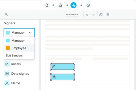 Dropbox Sign Contract Management Template